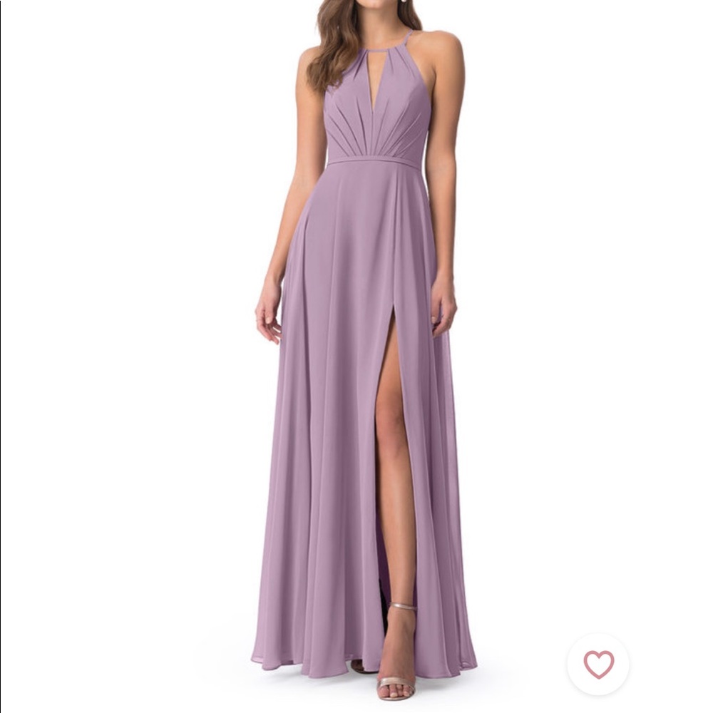Azazie Evalleen bridesmaid dress in wisteria